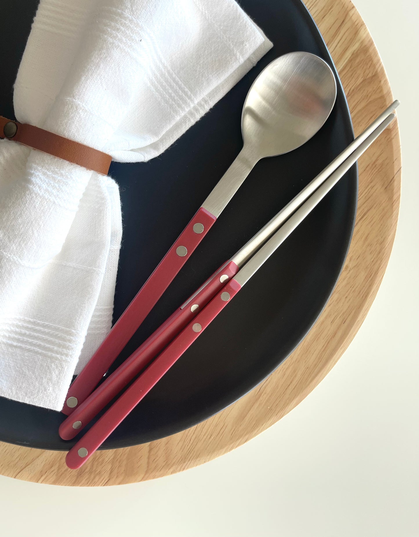 BOGEN RETRO SPOON AND CHOPSTICK SET