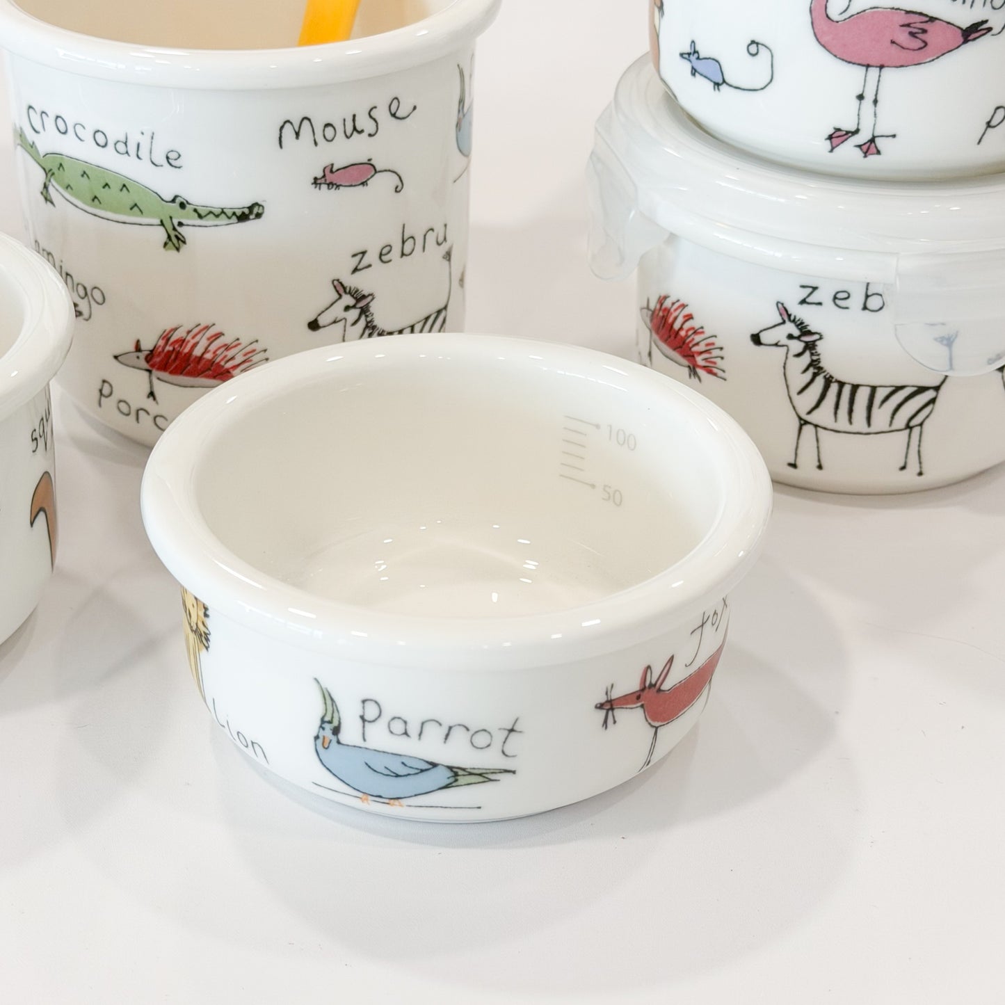 ANIMAL MAGIC BABY FOOD CONTAINER SET
