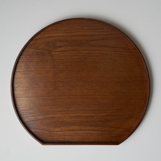 WOODEN HALF MOON TRAYS